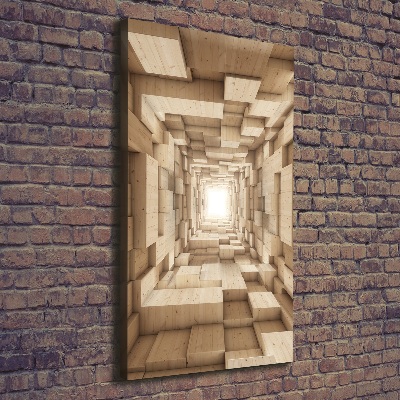 Stampa quadro su tela verticale Astrazione