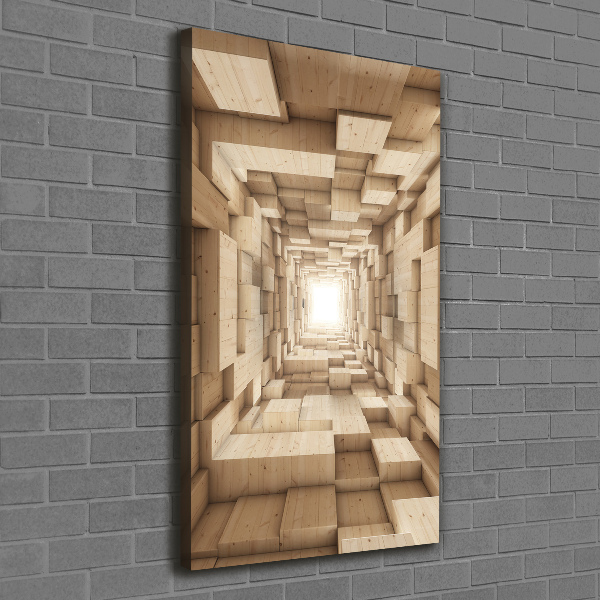 Stampa quadro su tela verticale Astrazione