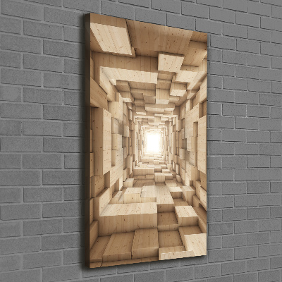 Stampa quadro su tela verticale Astrazione