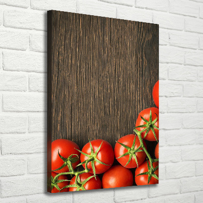 Stampa quadro su tela verticale Pomodori