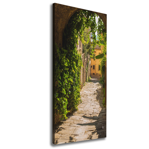 Quadro su tela canvas verticale Strade italiane