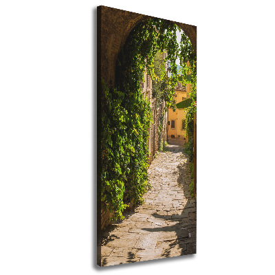Quadro su tela canvas verticale Strade italiane