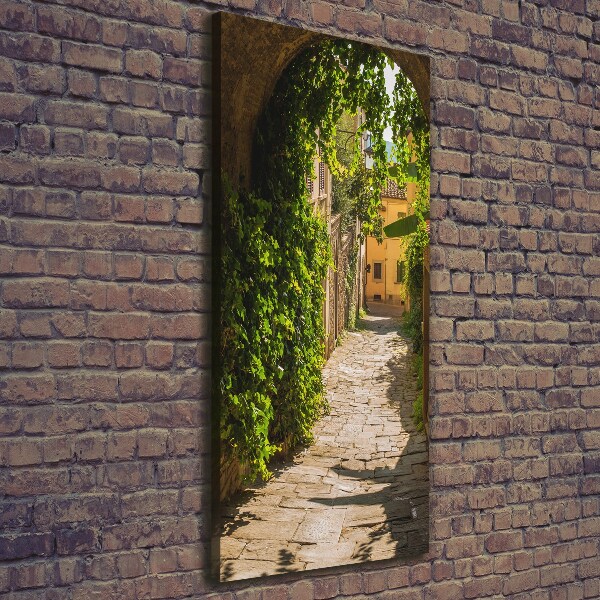 Quadro su tela canvas verticale Strade italiane
