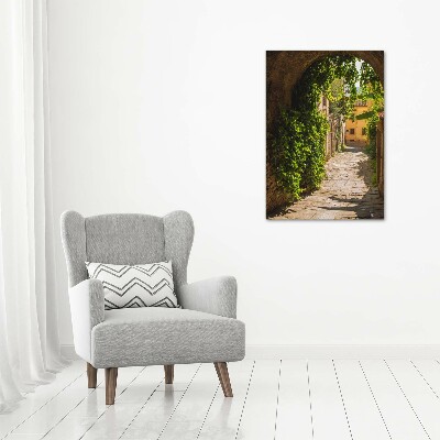 Quadro su tela canvas verticale Strade italiane