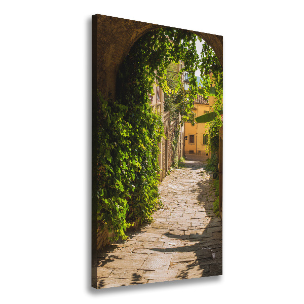 Quadro su tela canvas verticale Strade italiane
