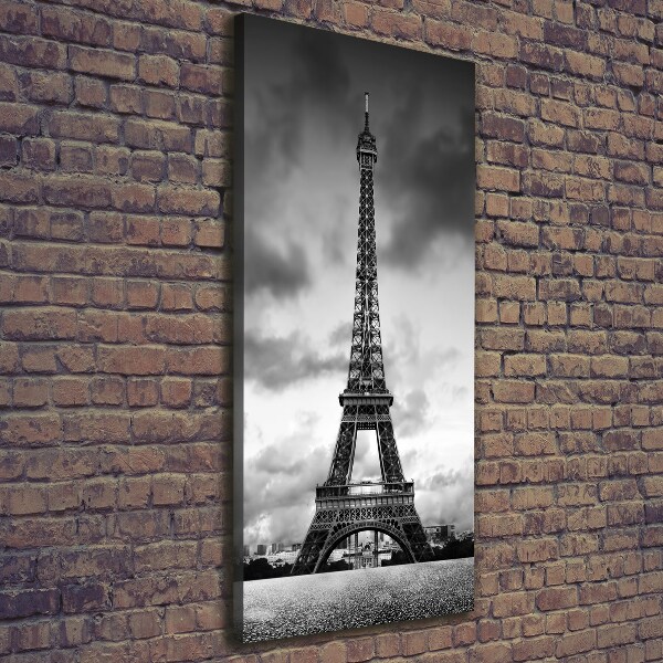 Quadro su tela canvas verticale Torre Eiffel Parigi