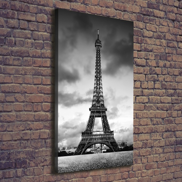 Quadro su tela canvas verticale Torre Eiffel Parigi