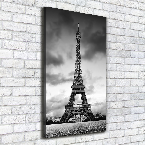 Quadro su tela canvas verticale Torre Eiffel Parigi
