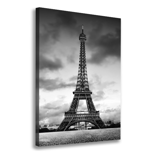 Quadro su tela canvas verticale Torre Eiffel Parigi