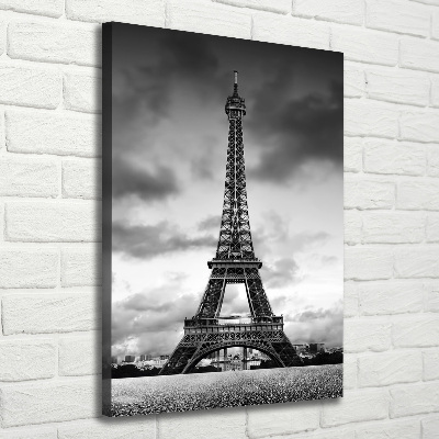 Quadro su tela canvas verticale Torre Eiffel Parigi