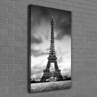 Quadro su tela canvas verticale Torre Eiffel Parigi