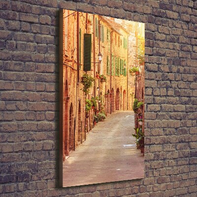 Quadro foto su tela verticale Strade italiane