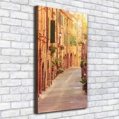 Quadro foto su tela verticale Strade italiane