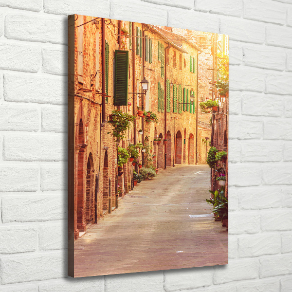 Quadro foto su tela verticale Strade italiane