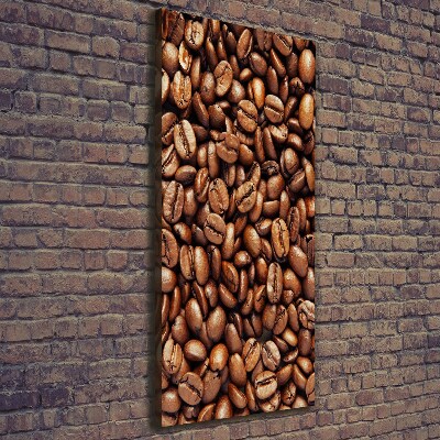 Quadro su tela canvas verticale Chicchi di caffè