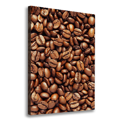 Quadro su tela canvas verticale Chicchi di caffè