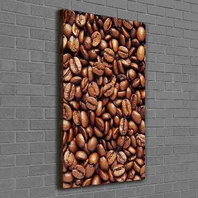 Quadro su tela canvas verticale Chicchi di caffè