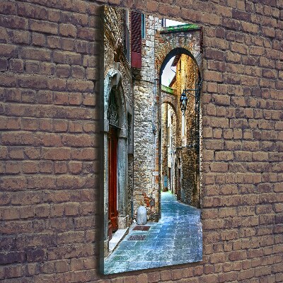 Stampa quadro su tela verticale Strade italiane