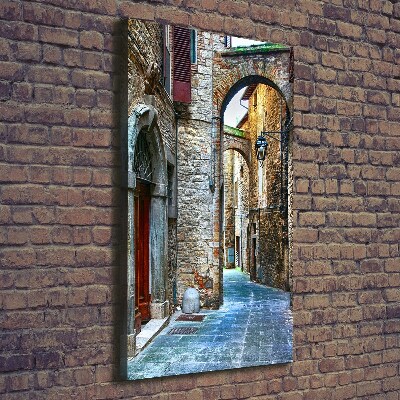 Stampa quadro su tela verticale Strade italiane