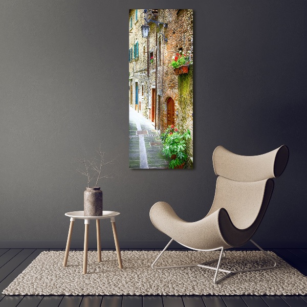 Quadro foto su tela verticale Strade italiane