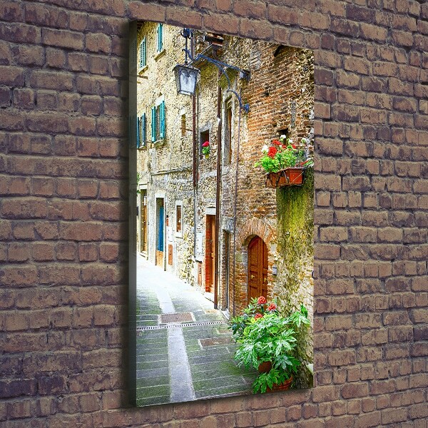 Quadro foto su tela verticale Strade italiane