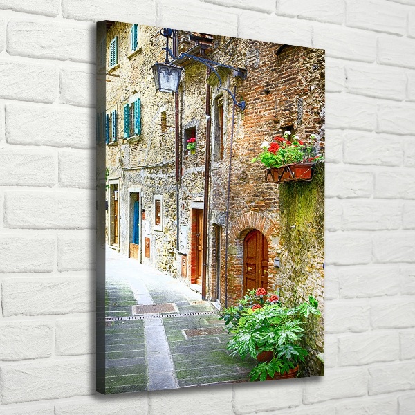 Quadro foto su tela verticale Strade italiane