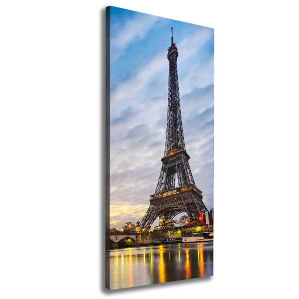 Quadro su tela canvas verticale Torre Eiffel Parigi