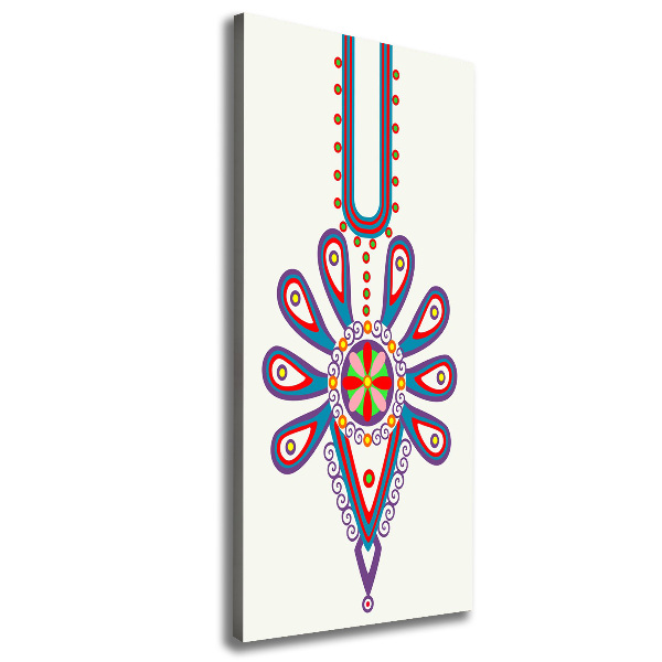 Stampa quadro su tela verticale Modello popolare polacco