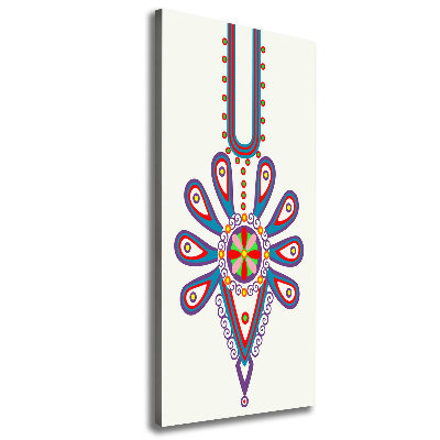 Stampa quadro su tela verticale Modello popolare polacco