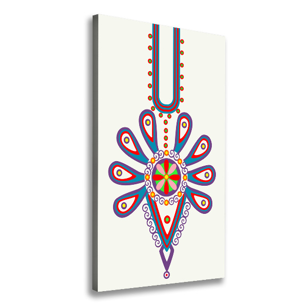 Stampa quadro su tela verticale Modello popolare polacco