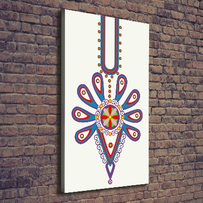 Stampa quadro su tela verticale Modello popolare polacco