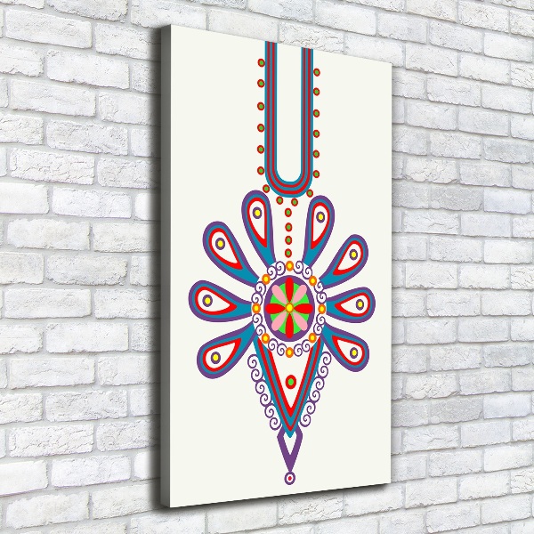 Stampa quadro su tela verticale Modello popolare polacco