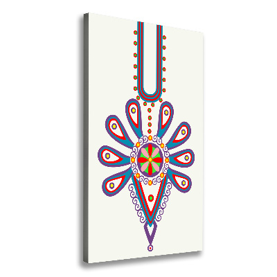 Stampa quadro su tela verticale Modello popolare polacco