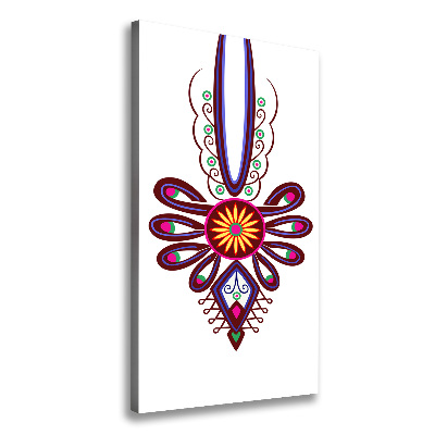 Stampa quadro su tela verticale Modello popolare polacco