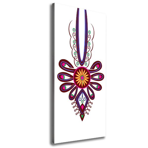 Stampa quadro su tela verticale Modello popolare polacco