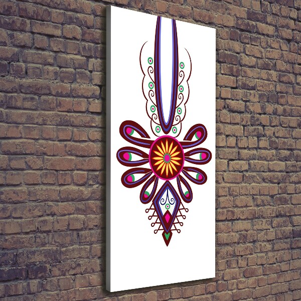 Stampa quadro su tela verticale Modello popolare polacco