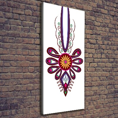 Stampa quadro su tela verticale Modello popolare polacco