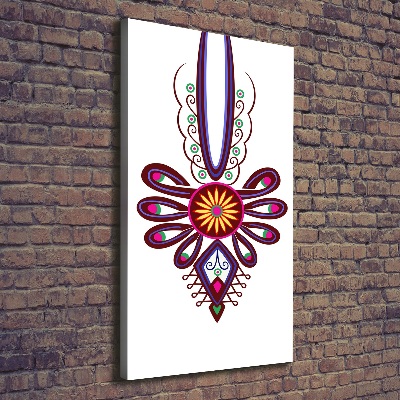 Stampa quadro su tela verticale Modello popolare polacco