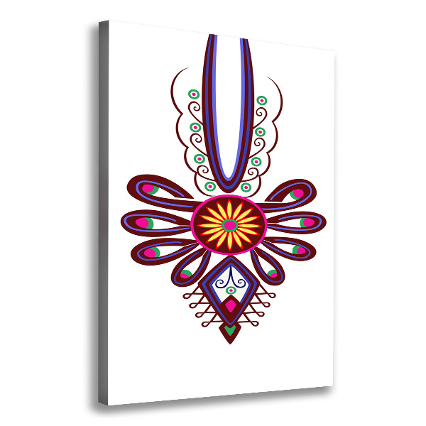 Stampa quadro su tela verticale Modello popolare polacco