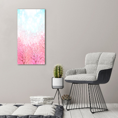 Quadro su tela canvas verticale Fiori di ciliegio