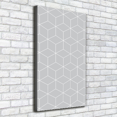 Quadro su tela canvas verticale Sfondo geometrico