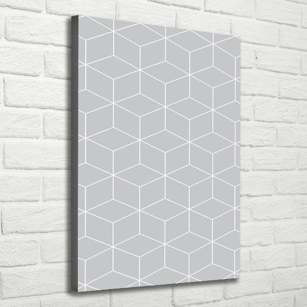 Quadro su tela canvas verticale Sfondo geometrico