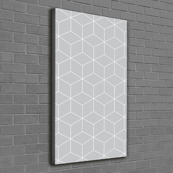Quadro su tela canvas verticale Sfondo geometrico
