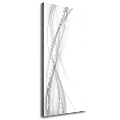 Stampa quadro su tela verticale Onde astratte