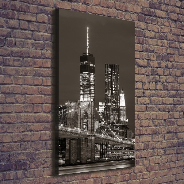 Quadro su tela canvas verticale Manhattan, New York