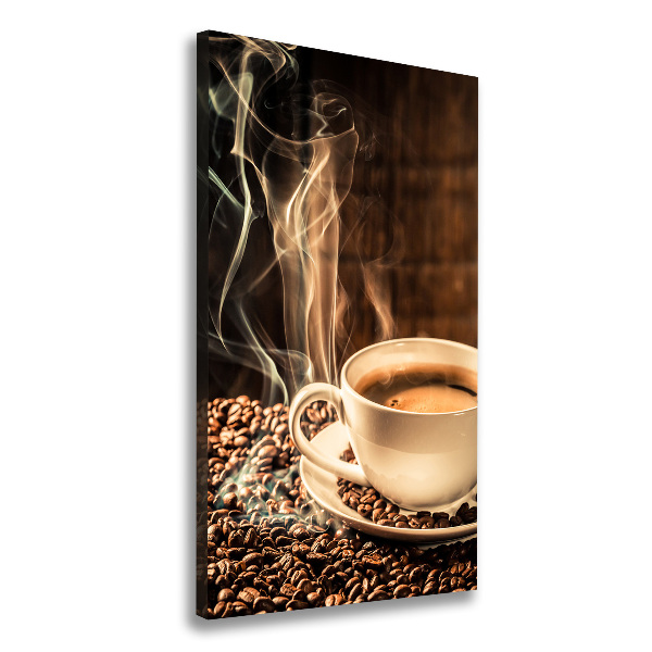 Quadro foto su tela verticale Caffè aromatico
