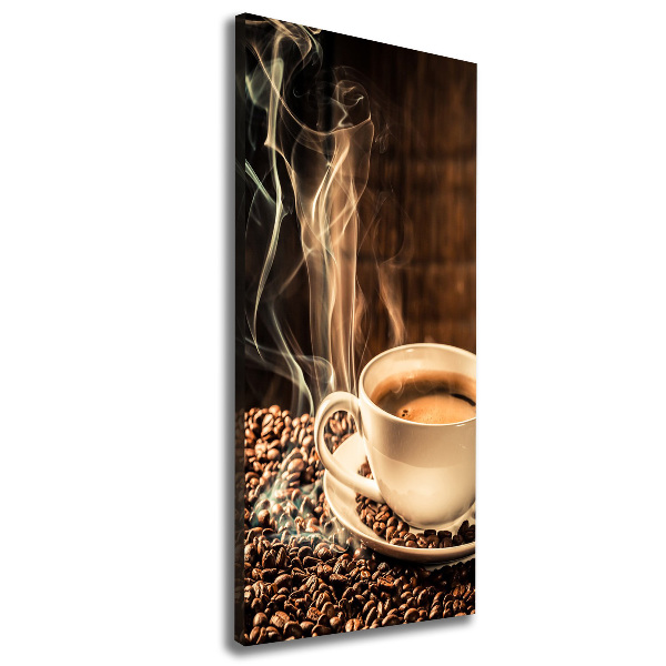 Quadro foto su tela verticale Caffè aromatico