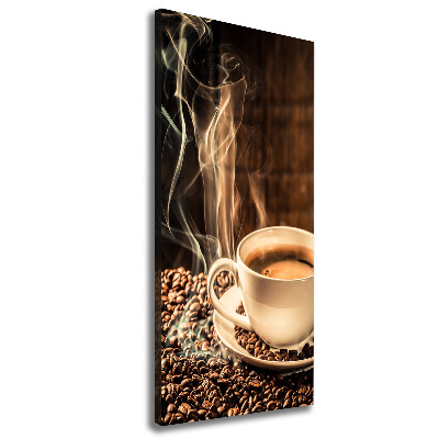 Quadro foto su tela verticale Caffè aromatico
