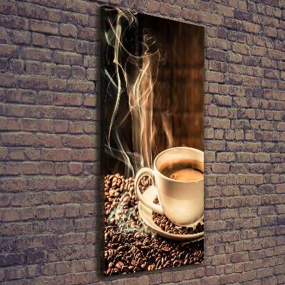 Quadro foto su tela verticale Caffè aromatico