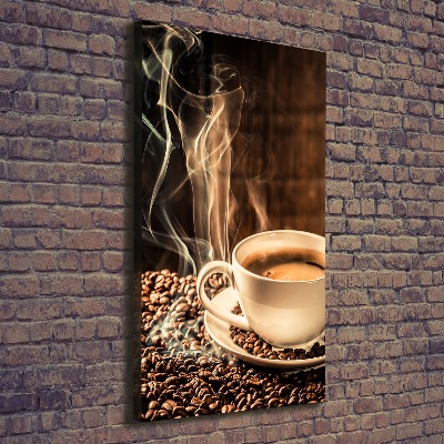 Quadro foto su tela verticale Caffè aromatico